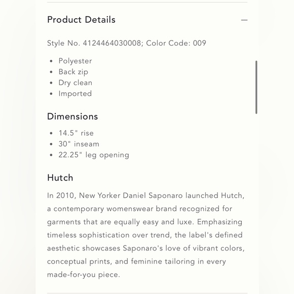 Anthropologie NWT HUTCH FLORAL WRAP-FRONT JUMPSUIT size 2. - Picture 8 of 9